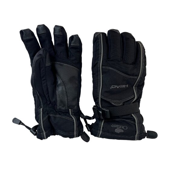 HEAD Outdoor Gloves Mens Small Black Waterproof Breathable - Picture 1 of 14